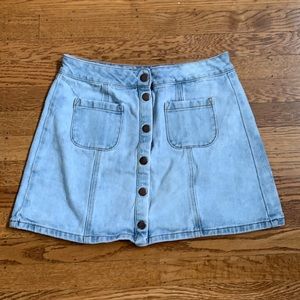 Jean skirt